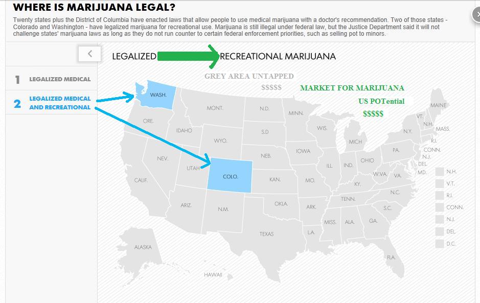 010614B Legalized Recreational Marijuana MAP